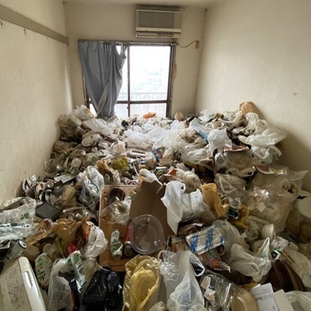 どんなに酷い状態でも 完璧に片付けます