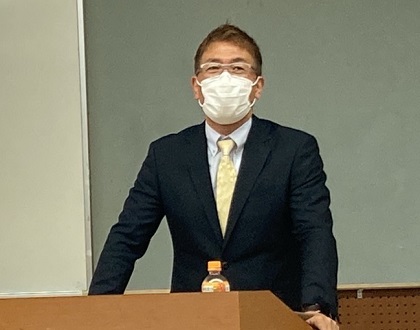 大阪府立懐風館高校で講演