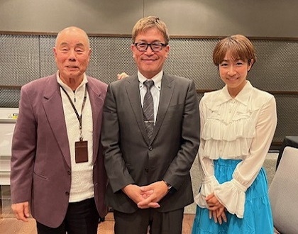 ABCラジオ「粋も甘いも」に出演