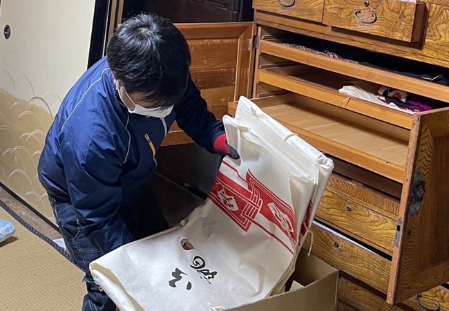 不要な家財はまとめて買取