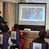 「くらしの友国領総合斎場」にて講演会