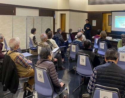 「くらしの友蒲田総合斎場」にて講演会