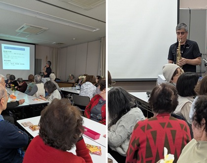 神戸市東灘区 本山東地域福祉センターにて講演会